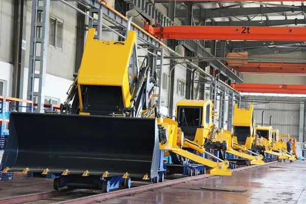 Fábrica inteligente para equipamentos pesados
