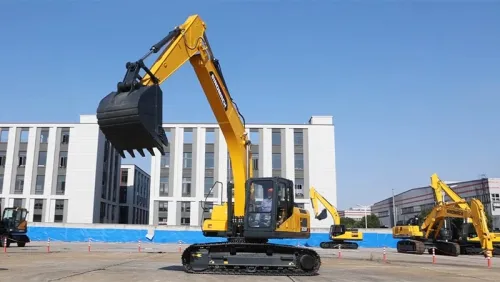 Escavadeira de esteiras ZG210