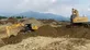 Escavadeira de esteiras ZG250 para construção de estradas