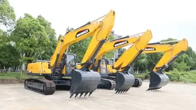 Escavadeira de esteiras ZG380