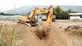 Escavadeira de esteiras ZG380 para manuseio de areia e rochas