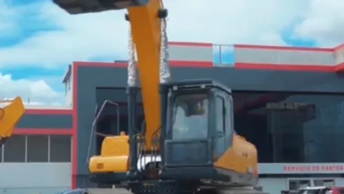 Escavadeira de esteiras ZG385