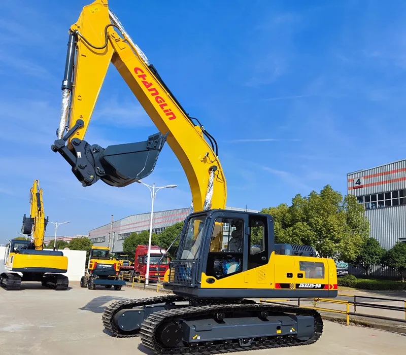 Escavadeira de esteiras ZG220N