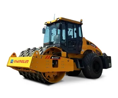 Rolo compactador vibratório de tambor único GYS142L