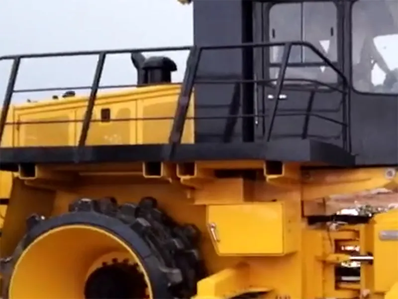 Compactador de aterro sanitário GYL263