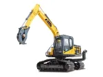 Escavadeira com garra florestal ZG135CF