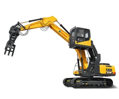 Escavadeira com garra orange peel ZG210H