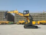 Escavadeira com garra orange peel ZG210H